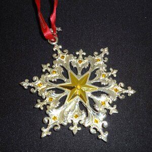 2014 Waterford Silver & Gold Annual Ornament